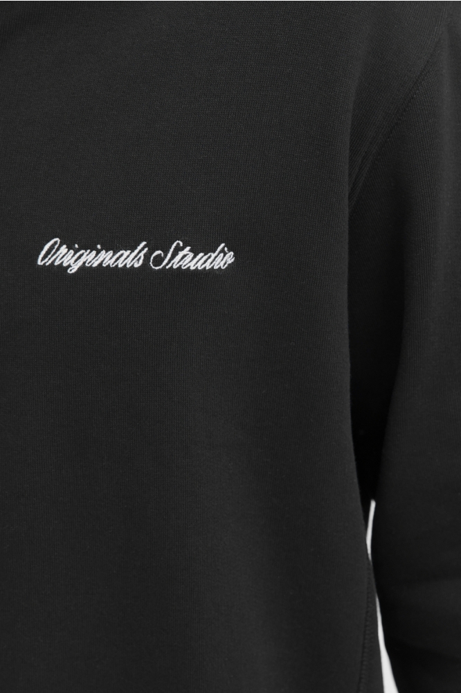 JORNORREBRO EMB SWEAT HIGH NECK SN 12282899 BLACK